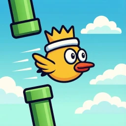Icône de Birdy bird - Oiseau battant